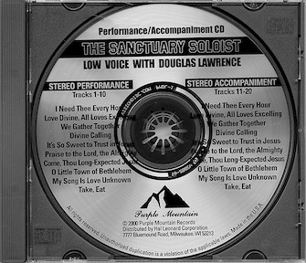 Sanctuary Soloist Volume 3 by for Accompaniment CD (Cd/lo)