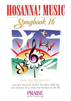 Hosanna Music by Songbook 16 Various for PVG Sac Co