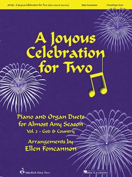 Joyous Celebrations For Two Volume 2 God & Country by Various - Foncannon Ellen - for Piano and Organ