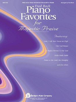 Piano Favorites For Majestic Praise by - Bock Fred - for Piano