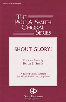 Shout Glory by Smith Byron for Accompaniment CD