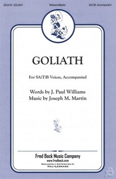 Goliath by Martin Joseph M for SATB