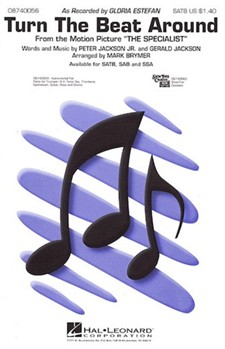 Turn The Beat Around by Jackson Peter Jr - Brymer Mark - Gloria Estefan for SATB