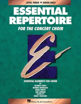 Essential Repertoire Book 3 by Juneau Jan - Casey Douglass and Junea - for Tenor Bass/Student