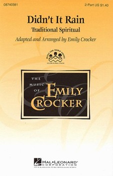 Didn't It Rain by Spiritual - Crocker Emily - for 2-Part