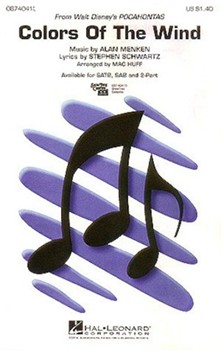 Colors Of The Wind by Menken Alan - Huff Mac - Vanessa Williams for SATB
