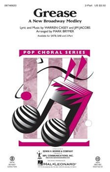Grease Medley by Warren Casey - Brymer Mark - for 2-Part