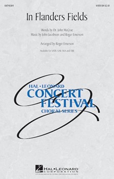 In Flanders Fields by Emerson and Jacobson - Emerson Roger - for SATB