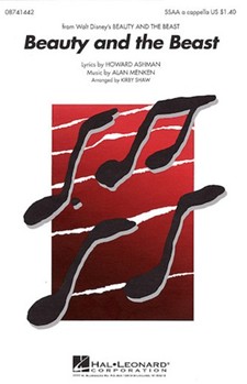 Beauty & The Beast by Menken Alan - Shaw Kirby - for SSAA a cappella