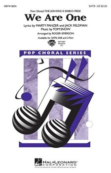 We Are One by Snow T - Emerson Roger - for Accompaniment CD