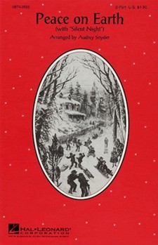 Peace On Earth (Silent Night) by Burke Sonny - Snyder Audrey - for 2-Part