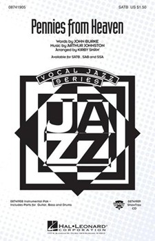 Pennies From Heaven by Johnston Arthur - Shaw Kirby - for Accompaniment CD