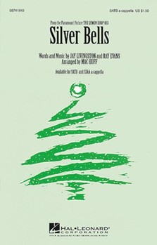 Silver Bells by Evans Ray - Huff Mac - for SATB