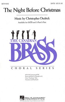 Night Before Christmas by Moore Clement C - Canadian Brass - for 2 or 3-Part