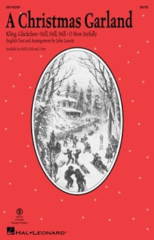Christmas Garland (Medley) by - Leavitt John - for SATB
