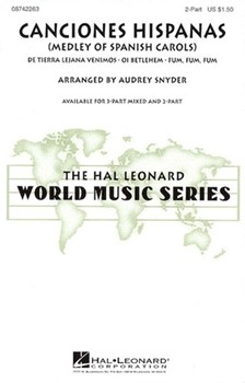 Canciones Hispanas by - Snyder Audrey - for 3-Part Mixed