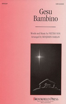 Gesu Bambino by Yon Pietro A - Harlan Benjamin - for SATB