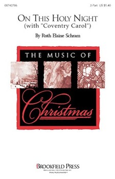 On This Holy Night by Schram Ruth Elaine for 2-Part
