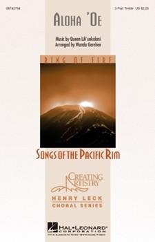 Aloha 'Oe by Lili'uokalani - Gereben Wanda - for SSA