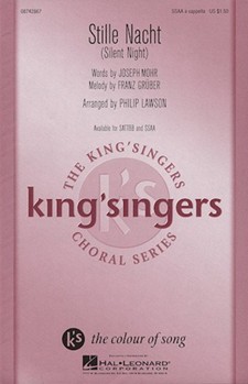 Stille Nacht by King's Singers - Lawson Philip - for SSAA