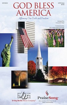 God Bless America by - Fettke Tom - for SATB