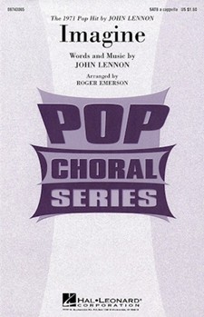 Imagine by Lennon John - Emerson Roger - John Lennon for SATB a cappella