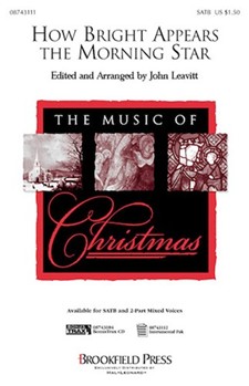 How Bright Appears The Morning Star by Kuhnau Johann - Leavitt John - for SATB