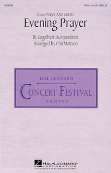 Evening Prayer by Humperdinck Engelbert - Mattson Phil - for SATB a cappella