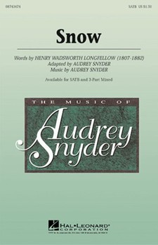 Snow by Snyder Audrey for SATB