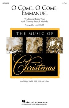 O Come O Come Emmanuel by - Huff Mac - for 2-Part