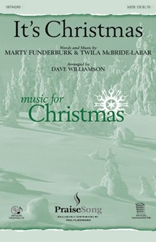 It's Christmas by - Williamson Dave - for SATB