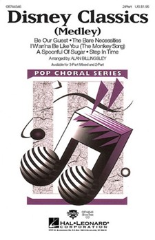 Disney Classics Medley by - Billingsley Alan - for Accompaniment CD
