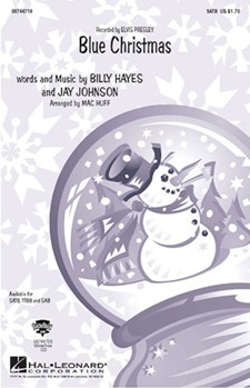 Blue Christmas by Hayes and Johnson - Huff Mac - Elvis Presley for Accompaniment CD