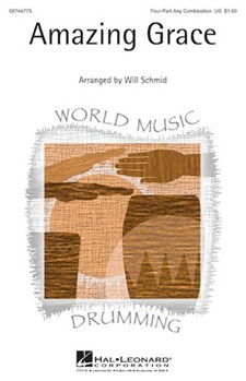 Amazing Grace by - Schmid Will - for SATB