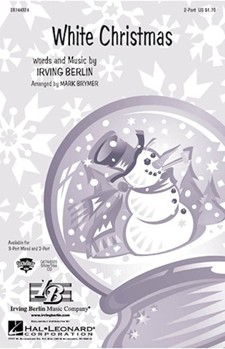 White Christmas by Berlin Irving - Brymer Mark - for 2-Part