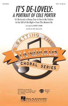 It's De Lovely: Portrait Of Cole Porter by Porter Cole - Shaw Kirby - for SSA