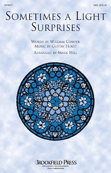 Sometimes A Light Surprises by Holst Gustav - Hill Mark - for SATB