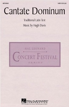 Cantate Dominum by Davis Hugh for SATB