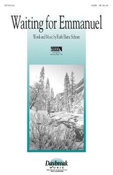 Waiting For Emmanuel by Schram Ruth Elaine - Schram Ruth Elaine - for SATB