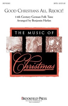 Good Christians All Rejoice by - Harlan Benjamin - for SATB