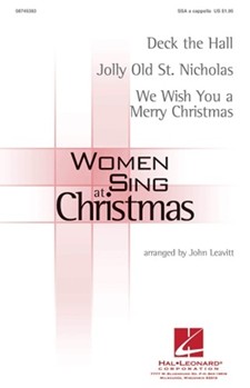 Women Sing At Christmas by - Leavitt John - for SSA