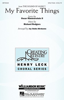 My Favorite Things by Rodgers and Hammerstein - Hirokawa Joy - for SSA