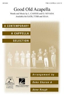 Good Old A Cappella by Carter and Nevada - Sharon and Raugh - for TTBB a cappella