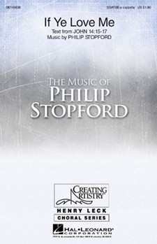 If Ye Love Me by Stopford Philip W J for SATB a cappella