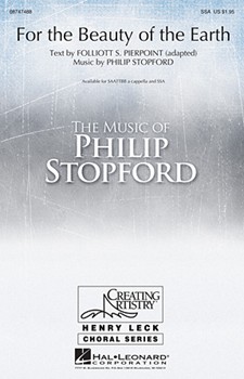 For The Beauty Of The Earth by Stopford Philip W J for SATB