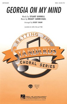 Georgia On My Mind by Carmichael Hoagy - Shaw Kirby - for Accompaniment CD