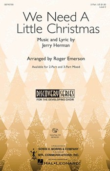 We Need A Little Christmas by Herman Jerry - Emerson Roger - for VoiceTrax CD