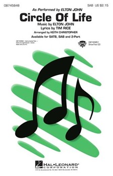 Circle Of Life by Rice Tim - Keith Christopher - Elton John for SAB