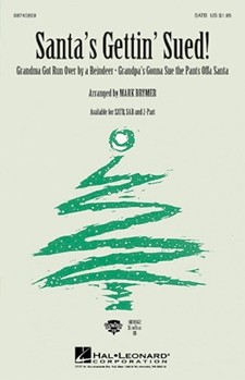 Santa's Gettin' Sued by - Brymer Mark - for Accompaniment CD