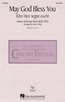May God Bless You (Der Herr segne euch) by Bach Johann Sebastian - Talley Barry - for SA and Piano